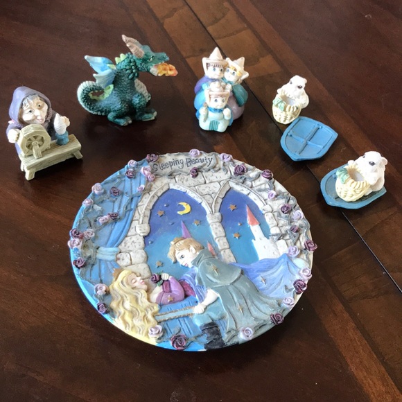 sleeping beauty tea set